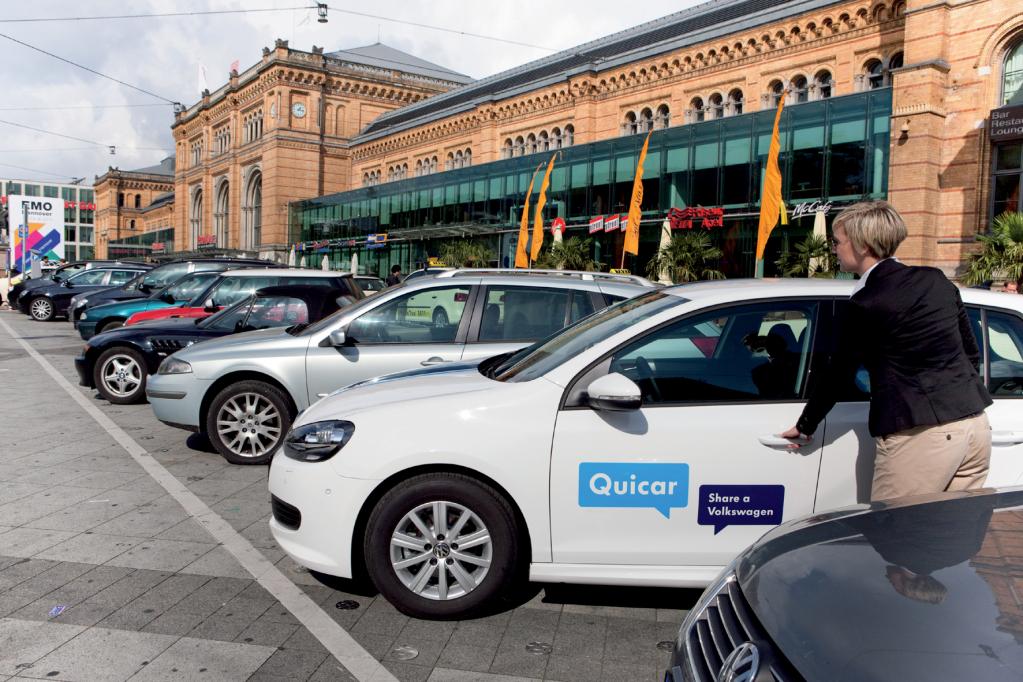 Studenten-Software für Car-Sharing Autos