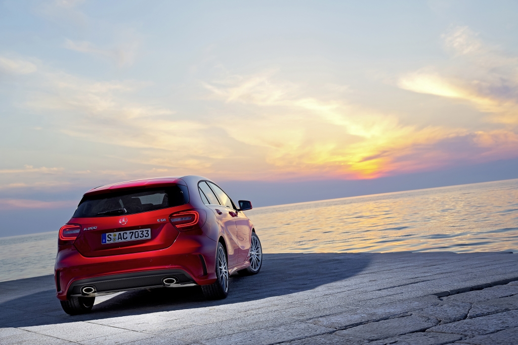 Test: Mercedes A200 CDI - Rolle rückwärts
