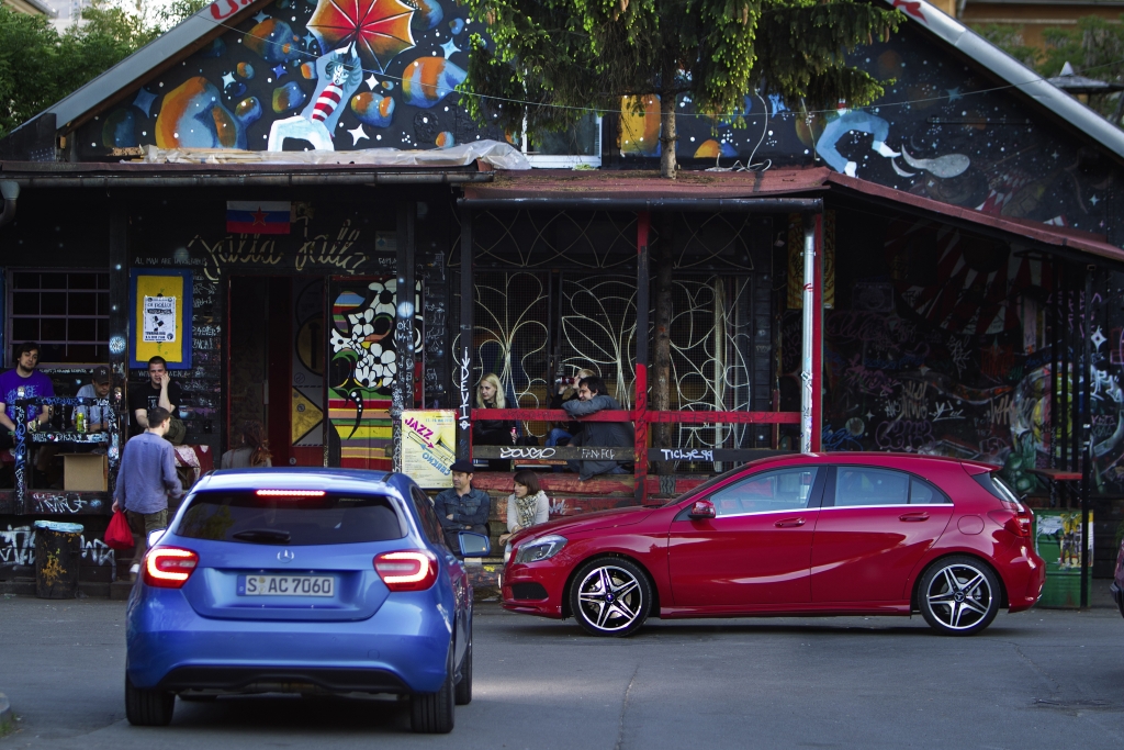 Test: Mercedes A200 CDI - Rolle rückwärts