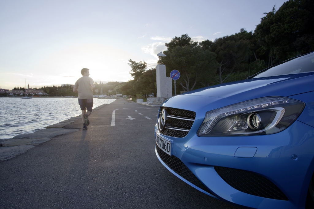 Test: Mercedes A200 CDI - Rolle rückwärts