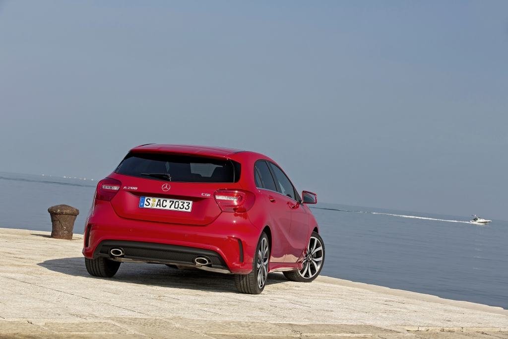 Test: Mercedes A200 CDI - Rolle rückwärts