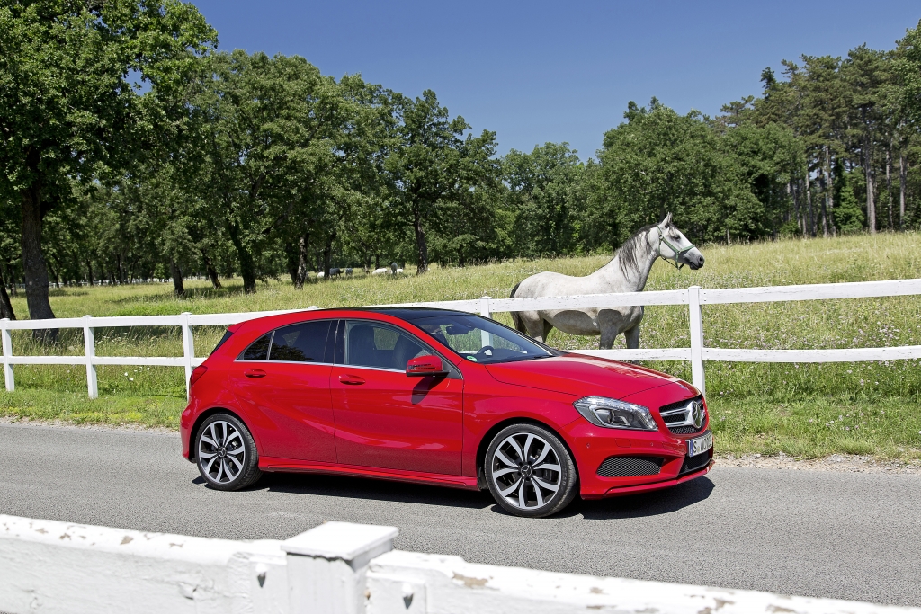 Test: Mercedes A200 CDI - Rolle rückwärts