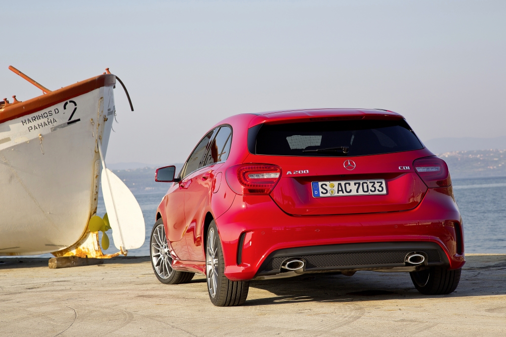 Test: Mercedes A200 CDI - Rolle rückwärts