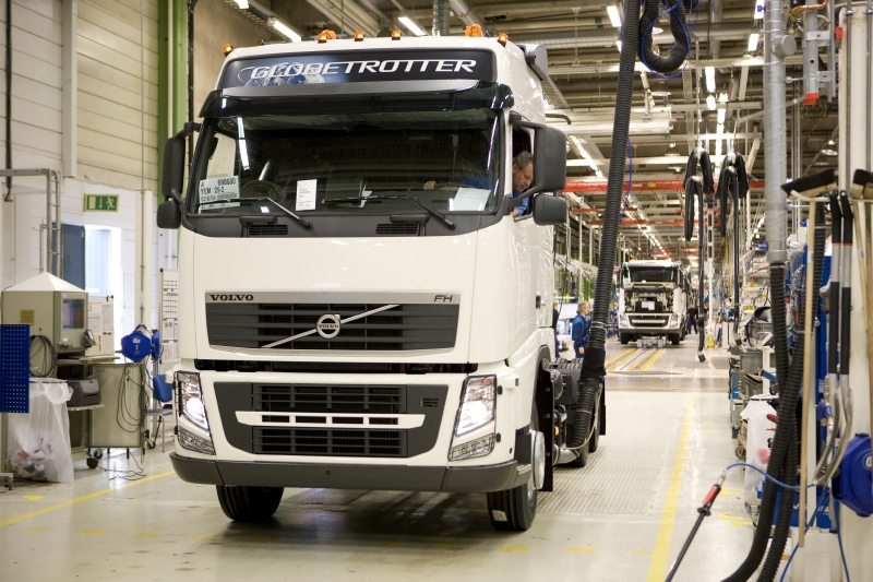 Volvo bremst Lkw-Produktion