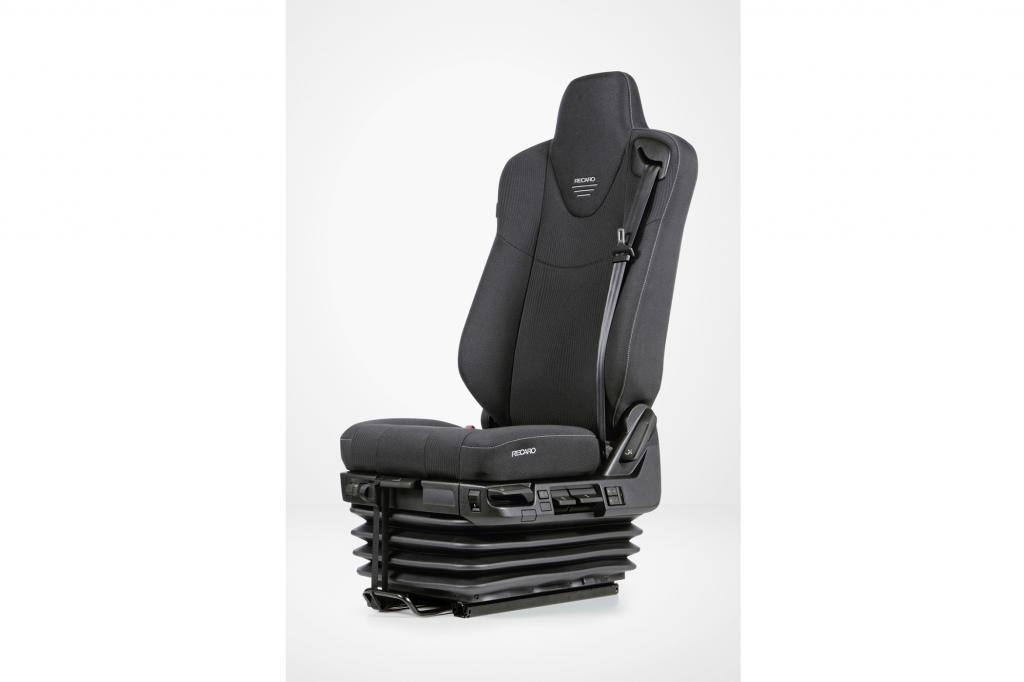 Zur Markteinführung im Dezember 2012 sind die Recaro-Sitze für Fahrzeuge der Typen MAN TGX, Mercedes-Benz Actros 3, DAF XF und I