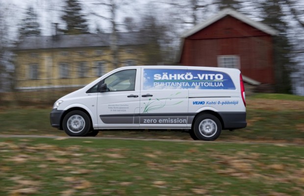Zwölf Mercedes-Benz Vito E-Cell für Finnland