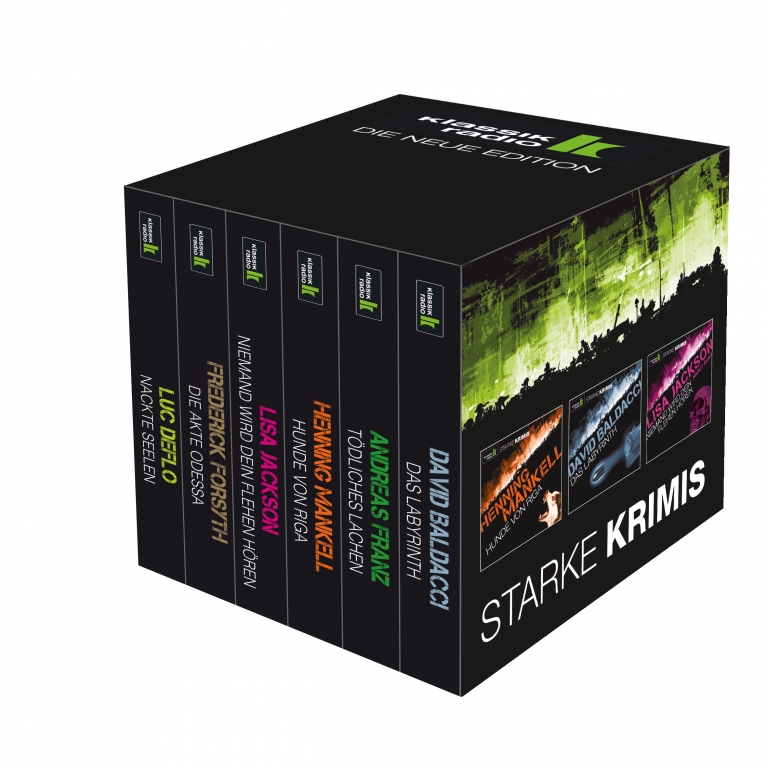 auto.de-Weihnachtsgewinnspiel:  Die Box zur Klassik Radio-Edition STARKE KRIMIS