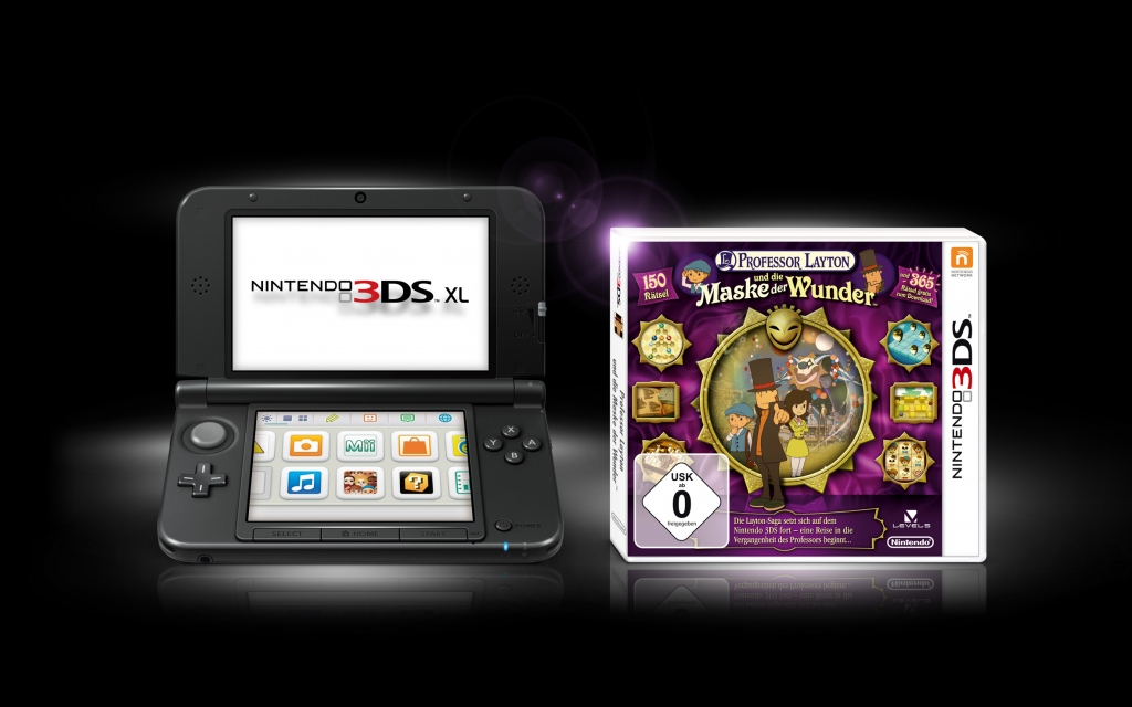 auto.de-Weihnachtsgewinnspiel: Professor Layton und die Maske der Wunder plus Nintendo 3DS XL