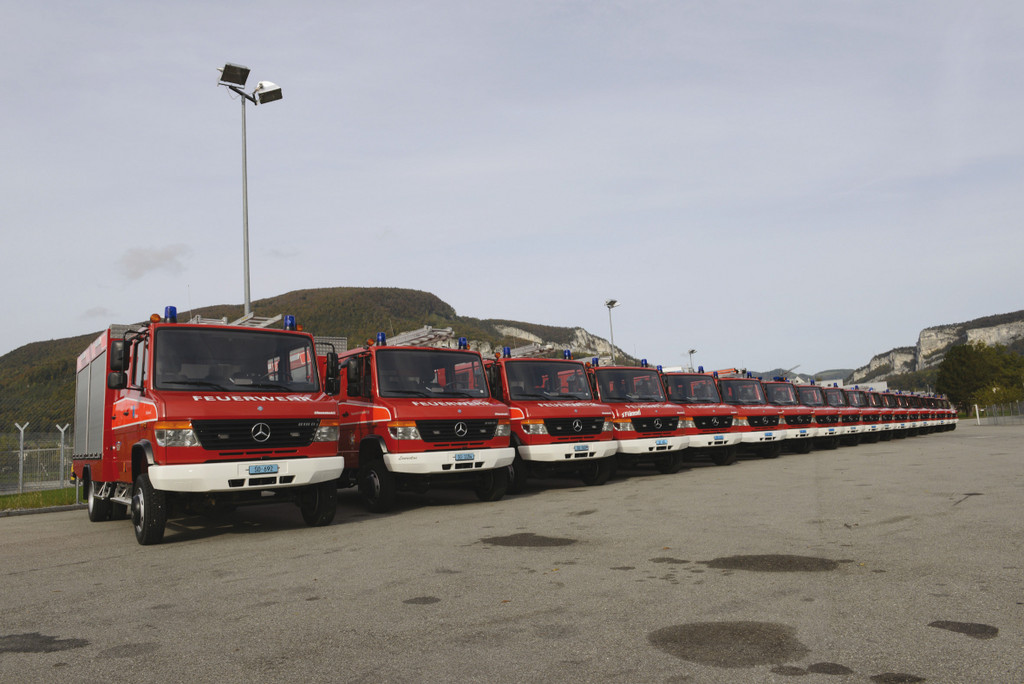 18 Mercedes-Benz Vario für Schweizer Feuerwehren
