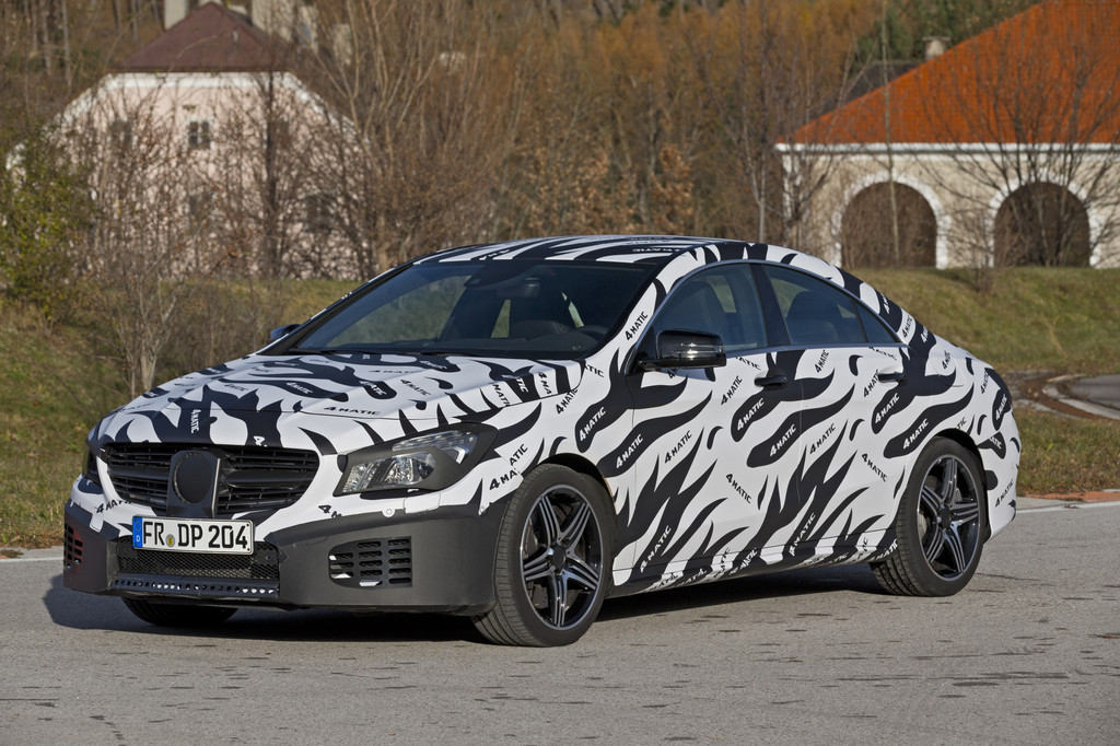 Allradantrieb auch für die kompakten Mercedes-Benz-Modelle