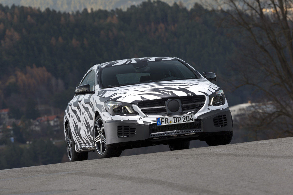 Allradantrieb auch für die kompakten Mercedes-Benz-Modelle