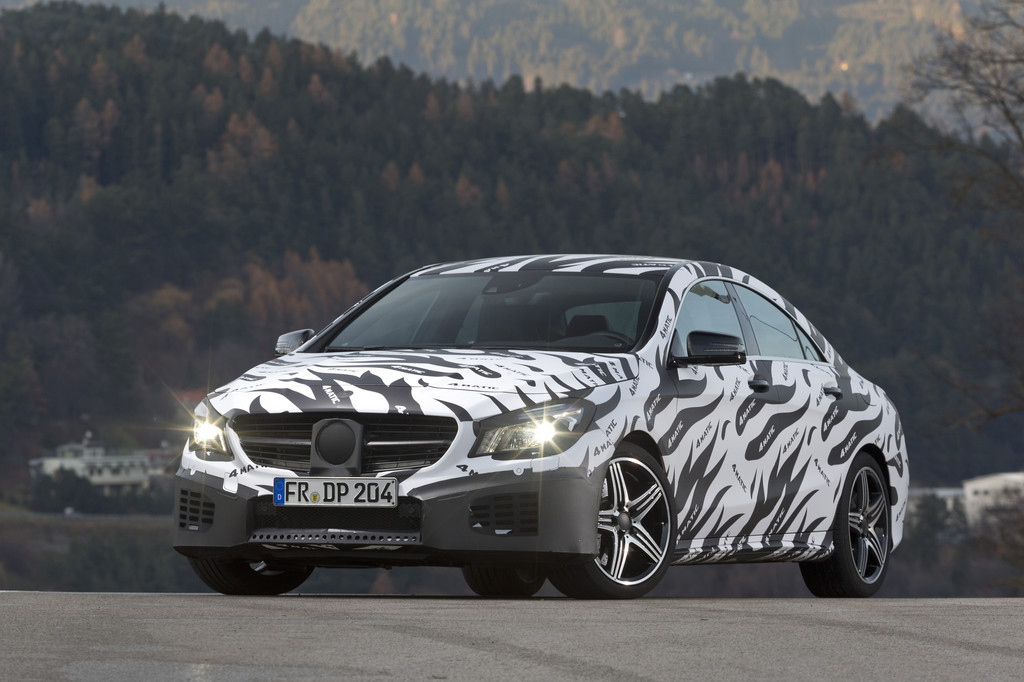 Allradantrieb auch für die kompakten Mercedes-Benz-Modelle