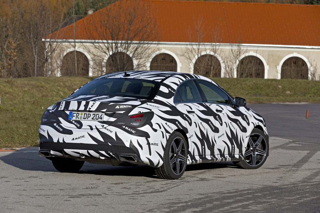 Allradantrieb auch für die kompakten Mercedes-Benz-Modelle