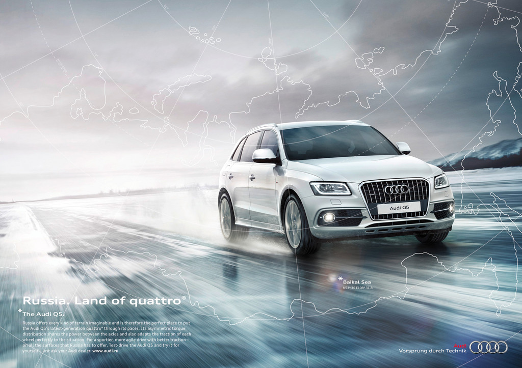 Audi zeigt, wo Allrad zu Hause ist