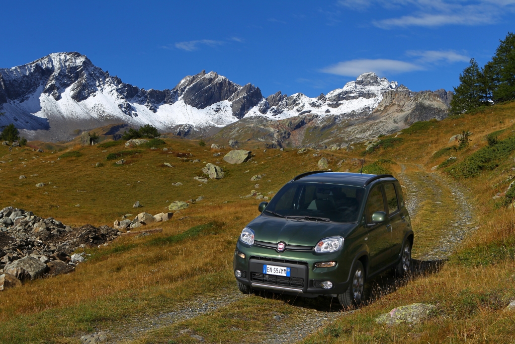 Autoneuvorstellung Fiat Panda 4x4 - Seine Welt sind die Berge