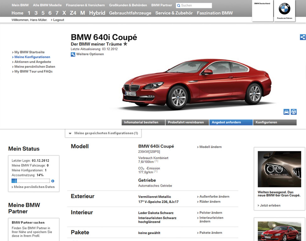 BMW hat neuen Internetauftritt