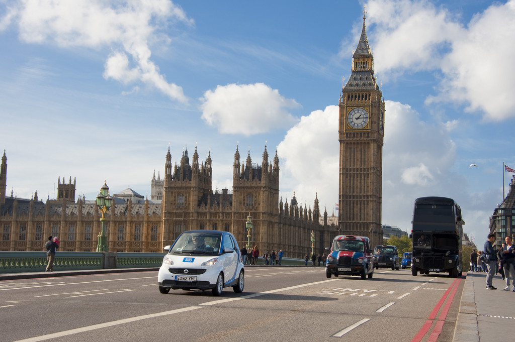 Car2go jetzt auch in London
