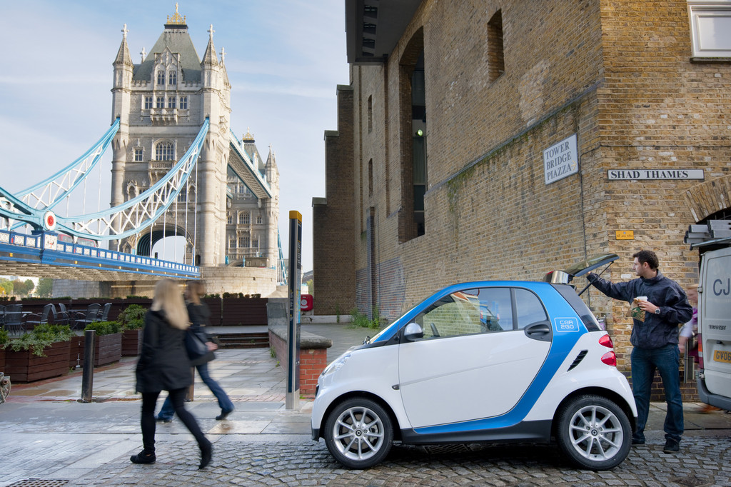 Car2go jetzt auch in London