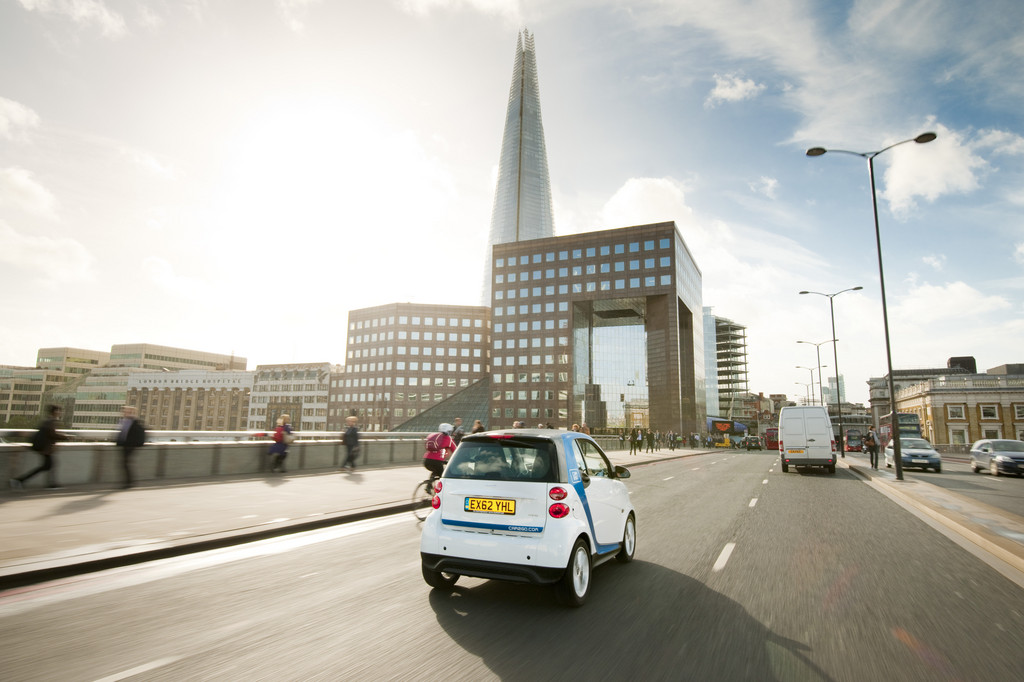 Car2go jetzt auch in London