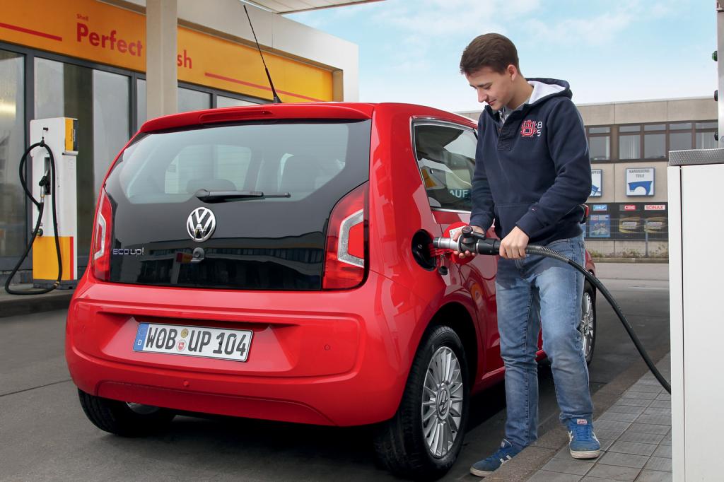 Dafür hat der Erdgas-Up 8 PS mehr Leistung