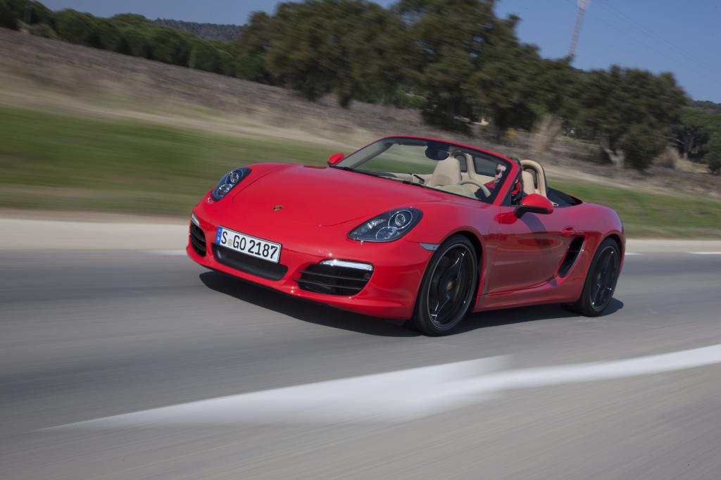 Der Porsche Boxster punktet bei den Sportwagen