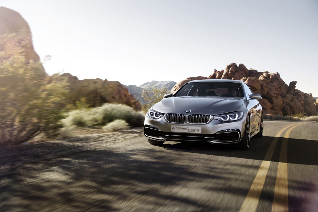 Detroit 2013: BMW feiert Premiere des Concept 4er Coupé
