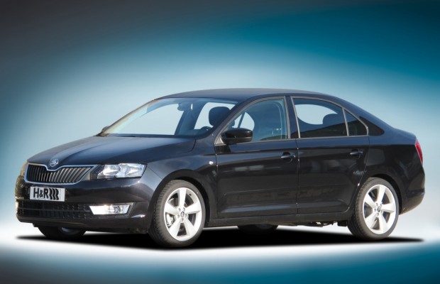 H&R hat Fahrwerk für Škoda Rapid im Programm