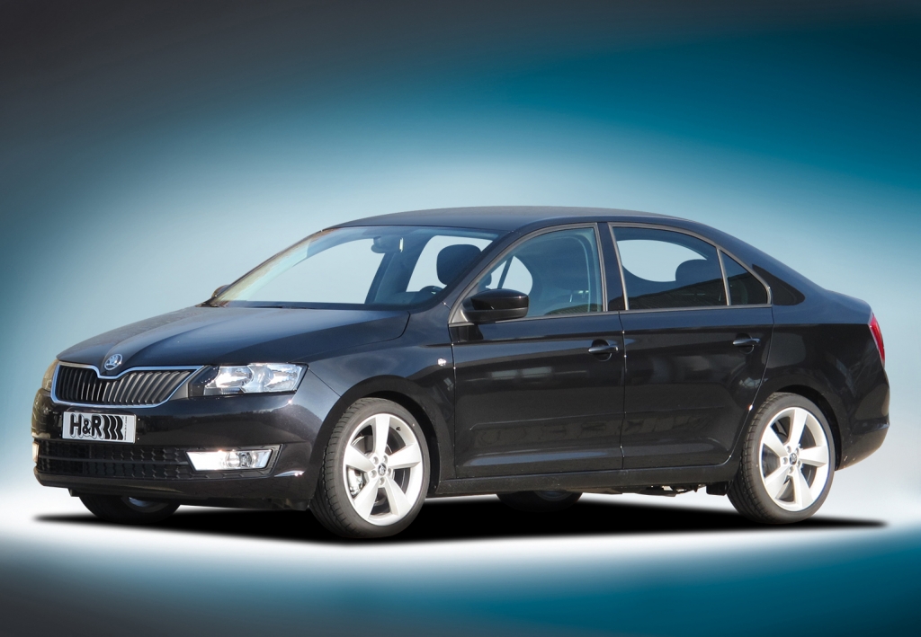H&R hat Fahrwerk für Škoda Rapid im Programm