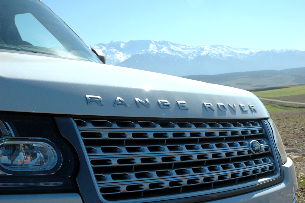 Im Mittelpunkt von Land Rovers Marokko-Experience stand diesmal der neue Range Rover.