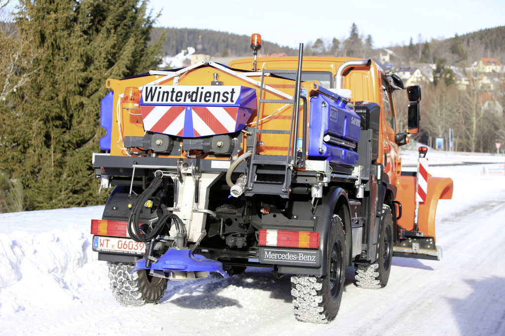Jetzt sind wieder Salzstreuer unterwegs