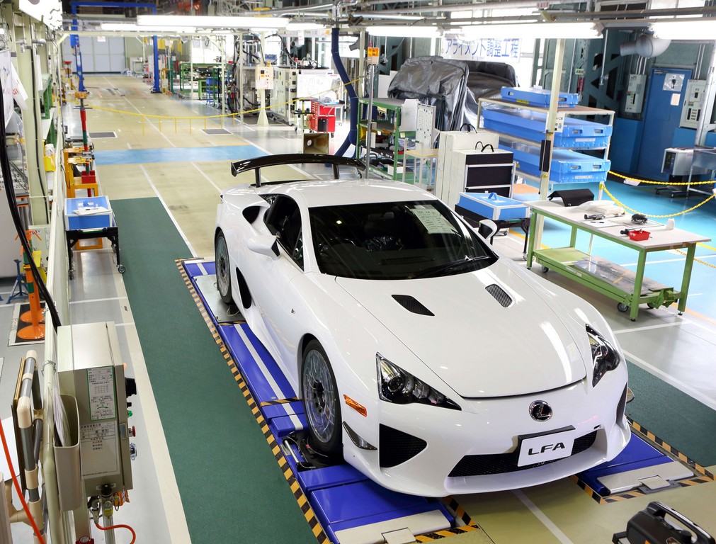 Letzter Lexus LFA hat die Werkshallen verlassen