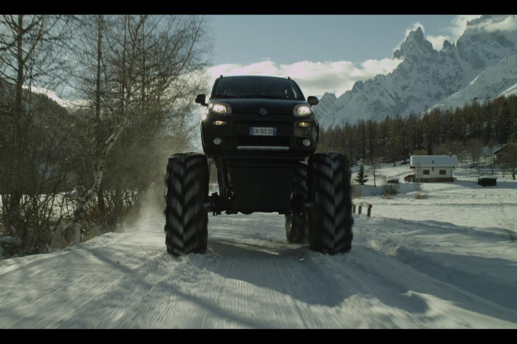 Monstertruck-Version des Fiat Panda 4x4