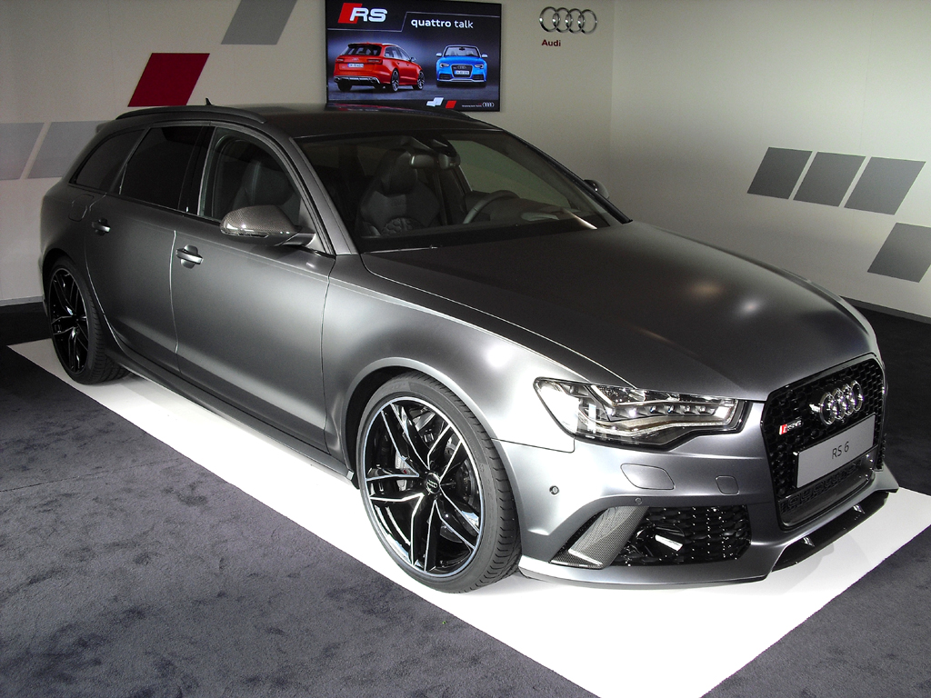 Noch vor der Weltpremiere: Audis RS6-Avant-Neuauflage. 