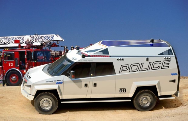 Polizeiauto Carbon TX7 - Für alle Fälle