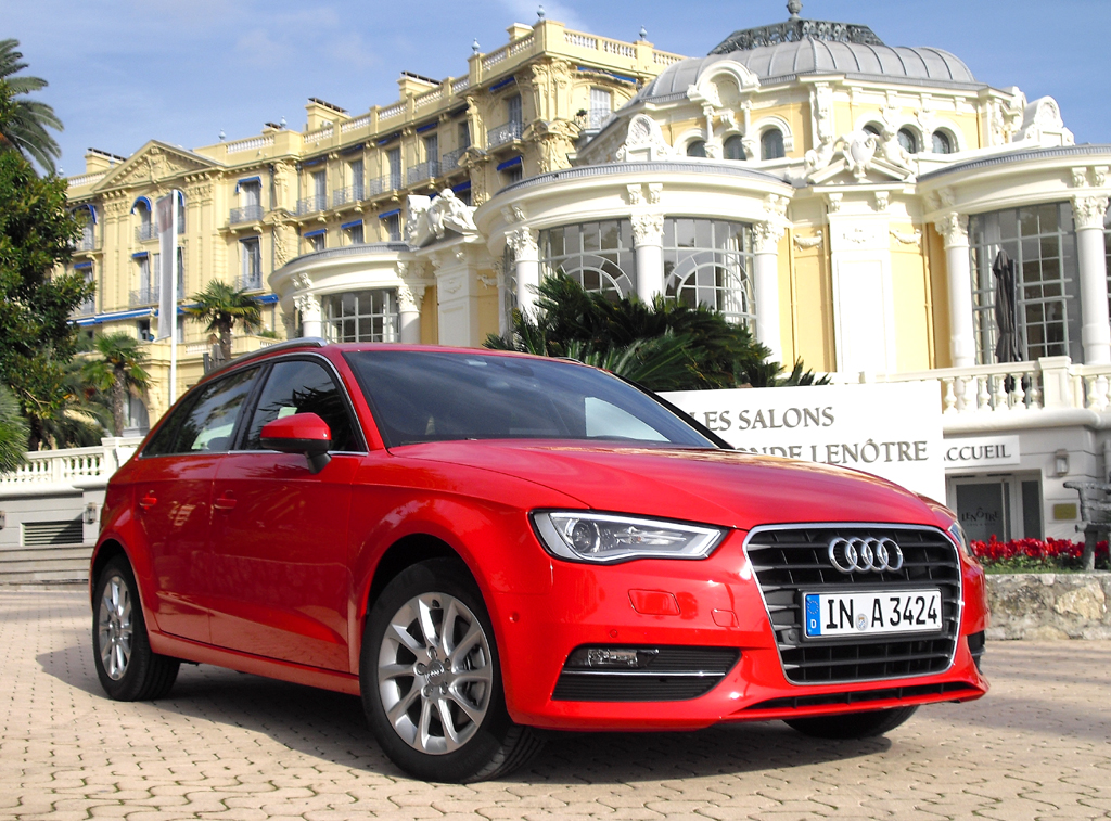 Premiere 2012: Audi A3, hier als Sportback. 