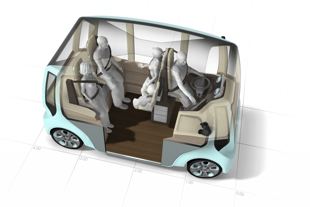 Rinspeed Micromax - Das Auto für Mitfahrer