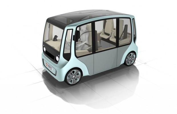 Rinspeed Micromax - Das Auto für Mitfahrer