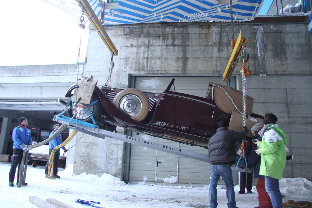 Rolls-Royce zeigt Phantom 2 auf dem Säntis-Gipfel