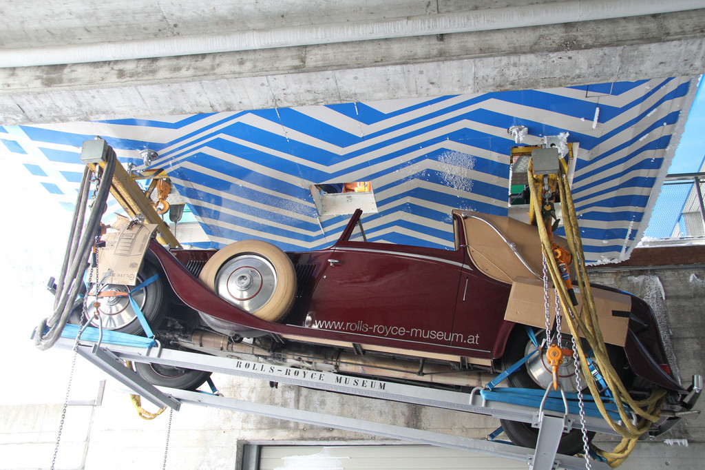 Rolls-Royce zeigt Phantom 2 auf dem Säntis-Gipfel
