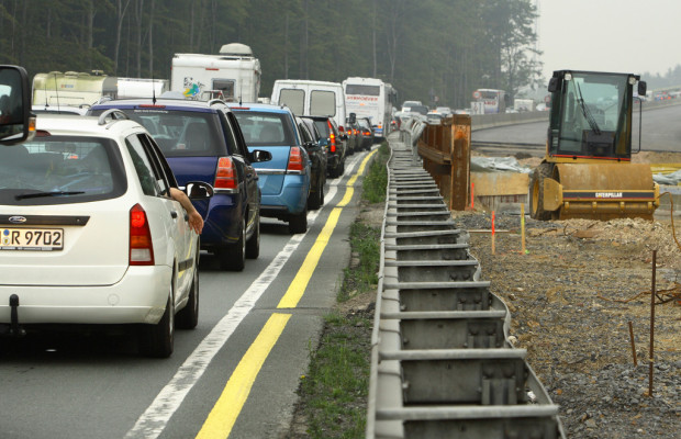 Stauprognose: Wenig Verkehr auf den Fernstraßen