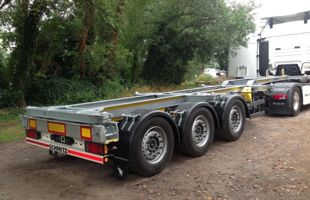 Variables Containerchassis von Schmitz Cargobull