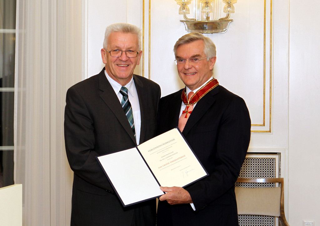 Zeidler bekommt Großes Verdienstkreuz