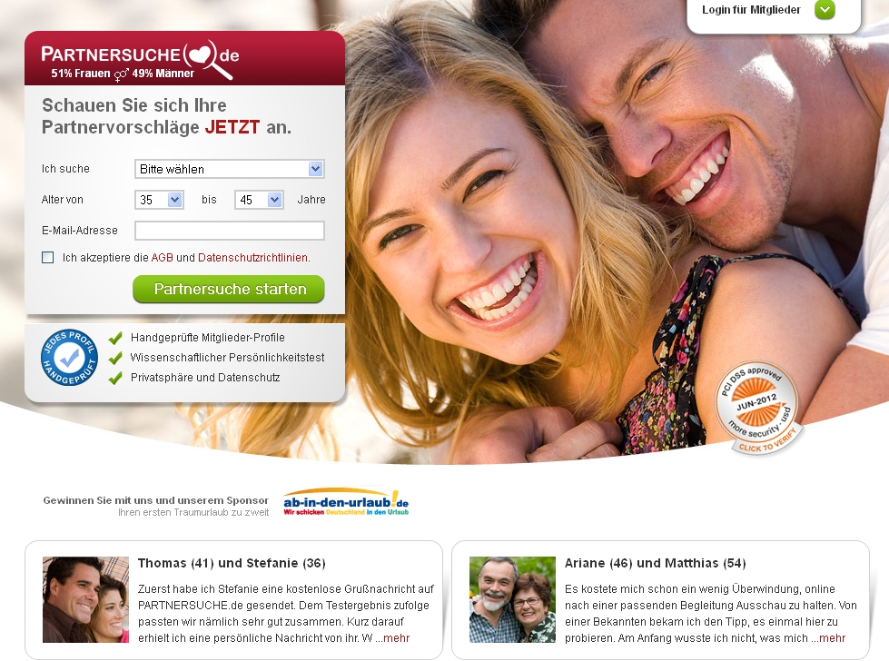 auto.de-Gewinnspiel: Beifahrerin gesucht?  Gewinnen Sie eine von drei Premium-Mitgliedschaften bei PARTNERSUCHE.de