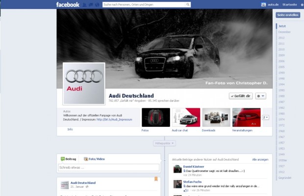 Analyse: Automobilmarken in Social-Media