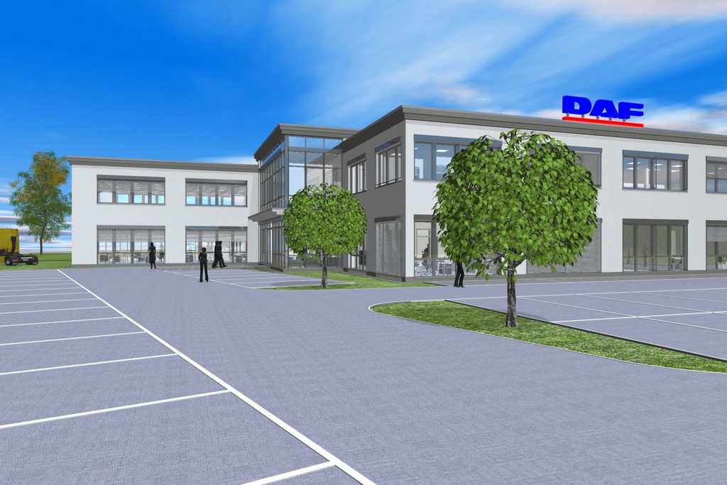 Bau der neuen DAF-Zentrale hat begonnen