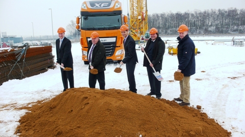 Bau der neuen DAF-Zentrale hat begonnen