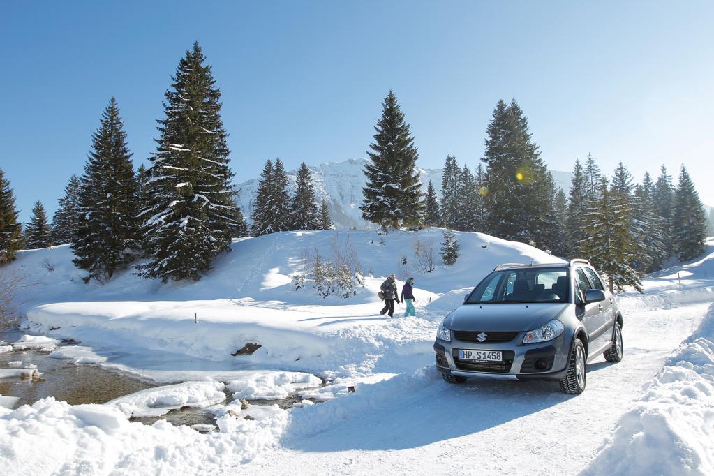 Beim Brunch Suzuki-Modelle Probe fahren