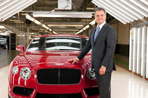Bentley legt 2012 weltweit um 22 Prozent zu