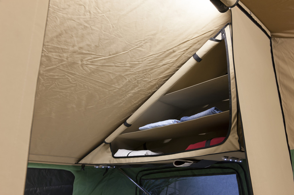 CMT 2013: 3Dog Camping präsentiert Ordnungssystem für Zelt-Anhänger