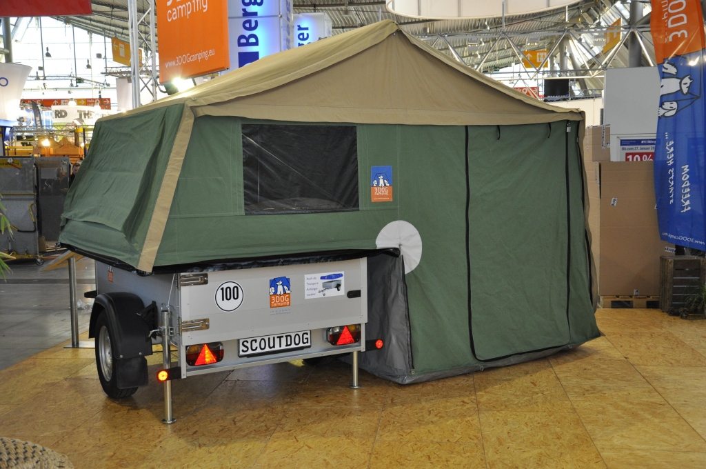 CMT Stuttgart 2013: Camper, Multifunktionsanhänger und Hubdachwohnwagen